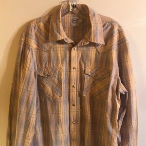 Men’s Cinch snap down shirt size XL
